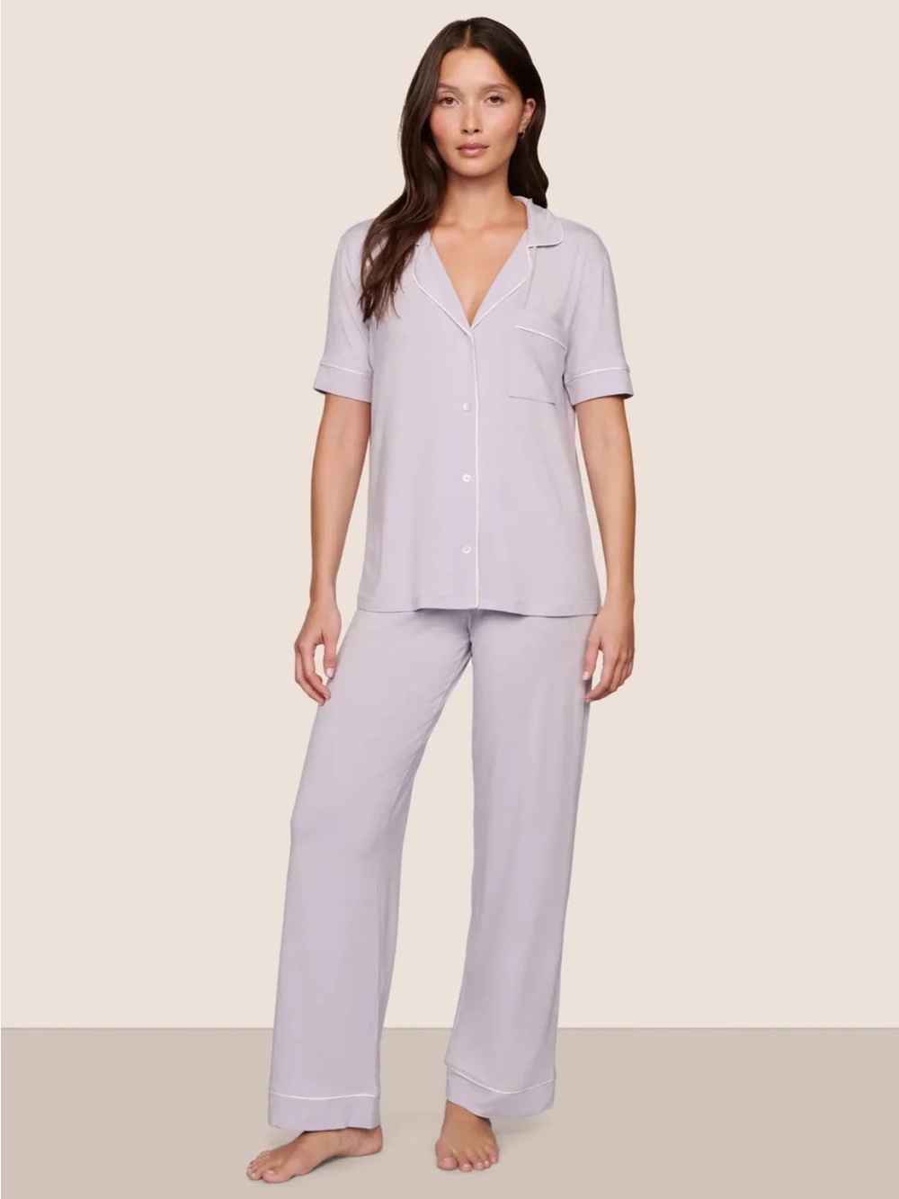 Eberjey Gisele Modal Short Sleeve PJ Set